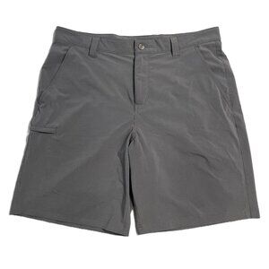 Columbia PFG Grander Marlin II Offshore Shorts Mens 36 x 10" Performance Gray